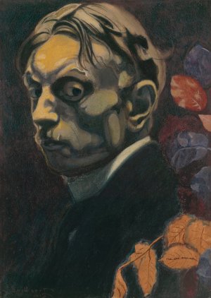 Self Portrait by Leon Spilliaert Oil Painting
