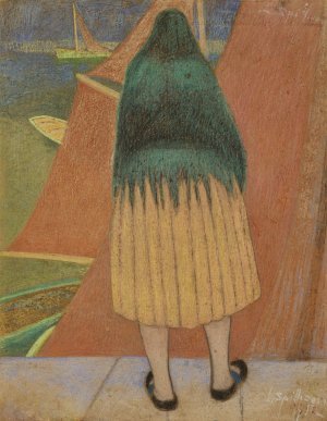 Vissersvrouw by Leon Spilliaert Oil Painting