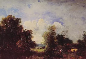 On the Way to the Cottage by Leon Victor Dupre - Oil Painting Reproduction