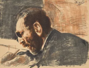Feliks Jasienski Oil painting by Leon Wyczolkowski