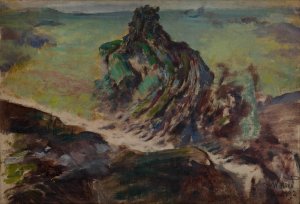 Petrified Druid by Leon Wyczolkowski Oil Painting
