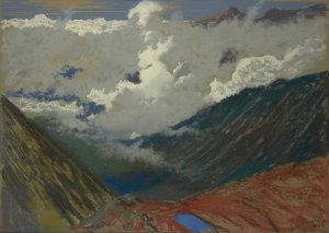 U Wrot Chalubinskiego by Leon Wyczolkowski Oil Painting