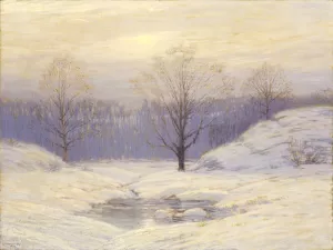 Morning Haze by Leonard Ochtman Oil Painting