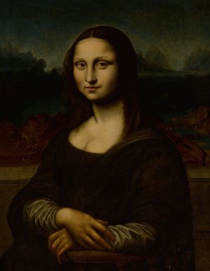 Mona Lisa by Leonardo Da Vinci (Follower) Oil Painting