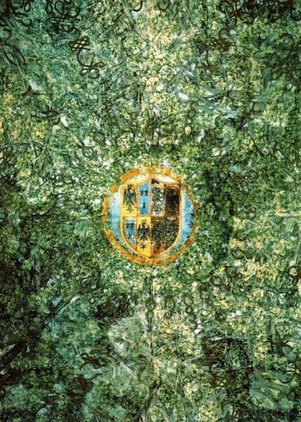 Main Product Photo of Coat of Arms of the Sforza Family Painting by Leonardo Da Vinci