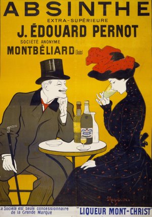 Absinthe extra-superieure J. edouard Pernot by Leonetto Cappiello Oil Painting