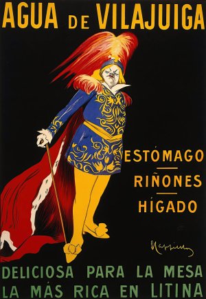 Agua De Vilajuiga by Leonetto Cappiello Oil Painting