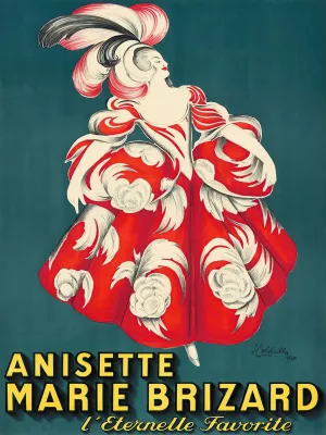 Anisette Marie Brizard by Leonetto Cappiello Oil Painting