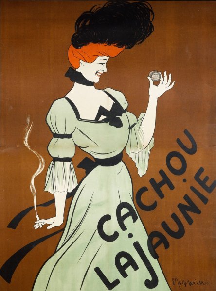 Cachou Lajaunie by Leonetto Cappiello - Hand-Painted Oil Painting Reproduction