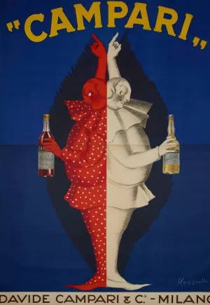 Campari by Leonetto Cappiello Oil Painting