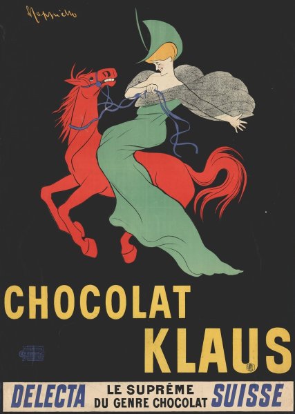 Main Product Photo of Chocolat Klaus  Painting by Leonetto Cappiello