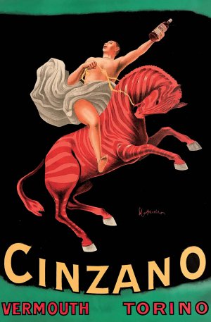 Cinzano Vermouth Torino by Leonetto Cappiello Oil Painting