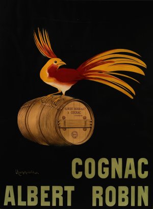 Cognac Albert Robin by Leonetto Cappiello Oil Painting