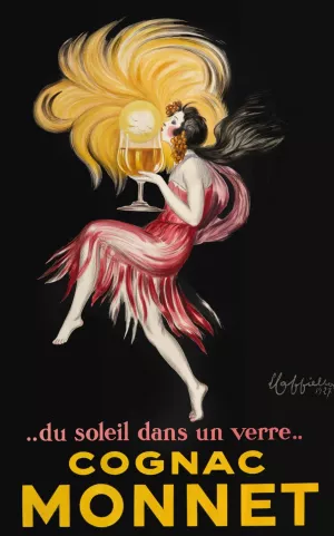 Cognac Monnet by Leonetto Cappiello Oil Painting