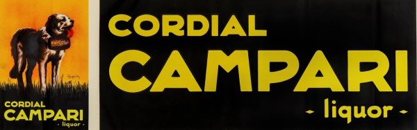 Cordial Campari  by Leonetto Cappiello - Hand-Painted Oil Painting Reproduction