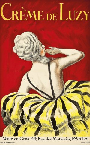 Creme De Luzy by Leonetto Cappiello Oil Painting