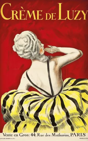 Creme De Luzy by Leonetto Cappiello Oil Painting