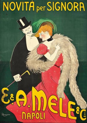 E. And A. Mele And Ci by Leonetto Cappiello Oil Painting
