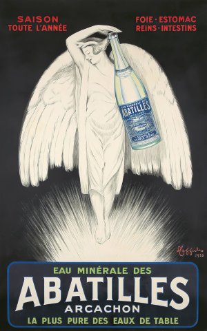 Eau Minerale des Abatilles by Leonetto Cappiello Oil Painting