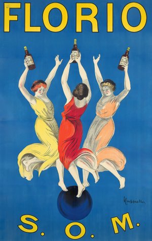 Florio by Leonetto Cappiello Oil Painting