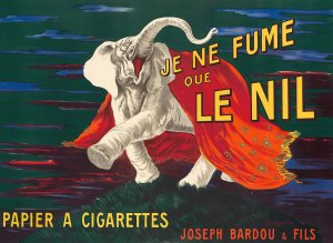 Je Ne Fume Que Le Nil by Leonetto Cappiello Oil Painting