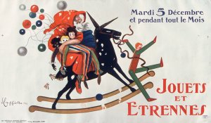 Jouets et Etrennes by Leonetto Cappiello Oil Painting