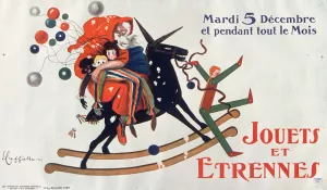 Jouets et Etrennes Oil painting by Leonetto Cappiello