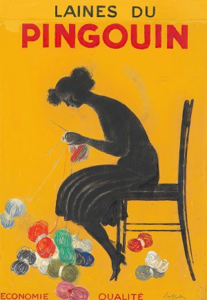 Laines du Pingouin by Leonetto Cappiello Oil Painting