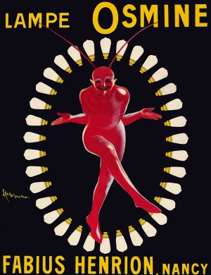 Lampe Osmine by Leonetto Cappiello Oil Painting