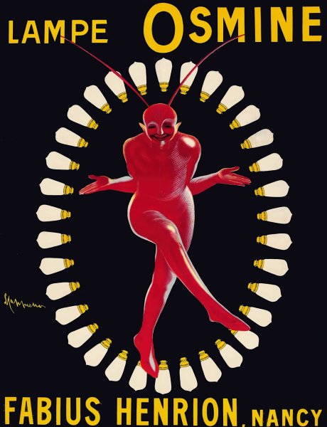 Main Product Photo of Lampe Osmine  Painting by Leonetto Cappiello
