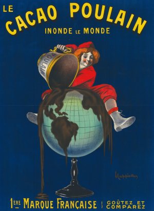 Le Cacao Poulain by Leonetto Cappiello Oil Painting