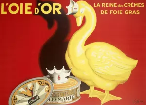 L'Oie d'Or by Leonetto Cappiello Oil Painting