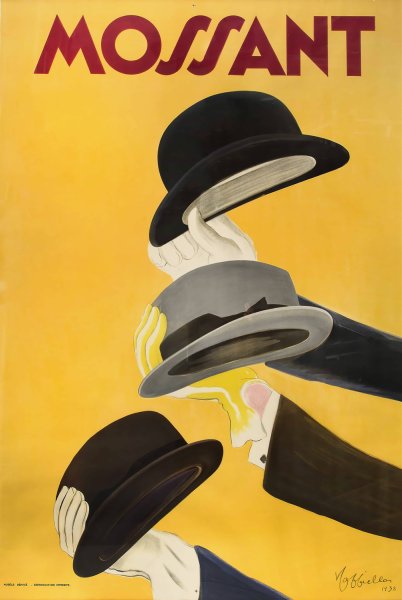 Main Product Photo of Mossant  Painting by Leonetto Cappiello