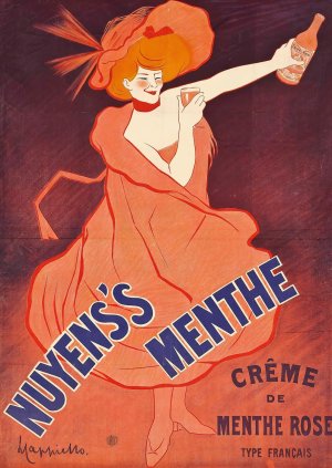 Nuyens's Menthe by Leonetto Cappiello Oil Painting