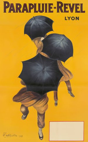 Parapluie-Revel by Leonetto Cappiello Oil Painting