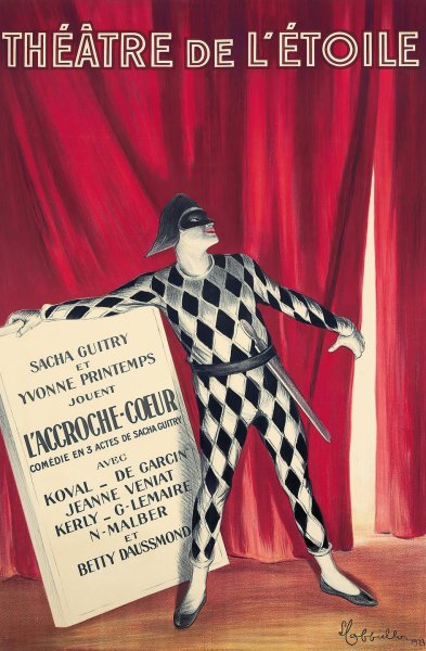 Theatre De L'etoile  by Leonetto Cappiello - Hand-Painted Oil Painting Reproduction