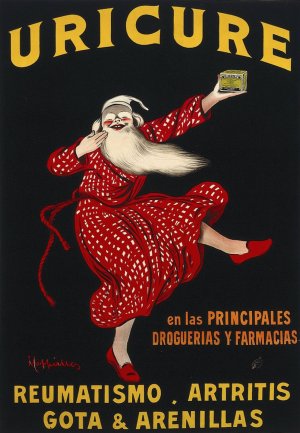 Uricure by Leonetto Cappiello Oil Painting