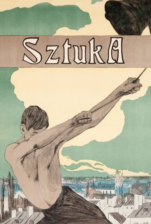 Sztuka by Leopold Gottlieb Oil Painting