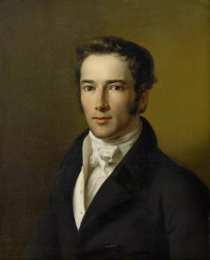Franz von Bruchmann by Leopold Kupelwieser Oil Painting