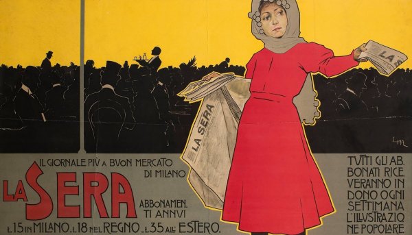 Main Product Photo of La Sera  Painting by Leopoldo Metlicovitz