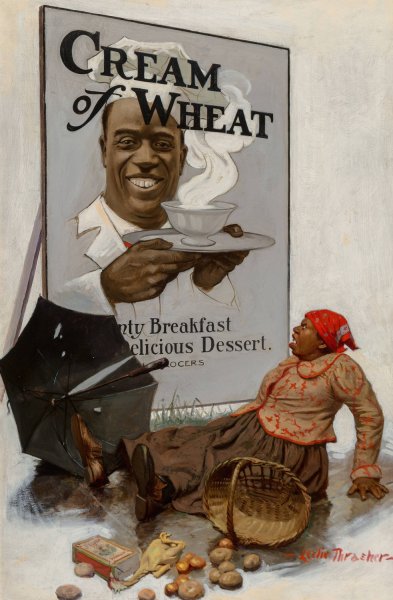 Main Product Photo of Cream of Wheat advertisement Painting by Leslie Thrasher