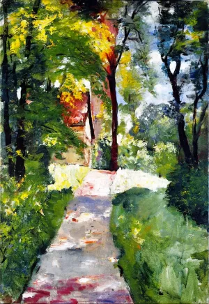 Morning Sun by Lesser Ury - Oil Painting Reproduction