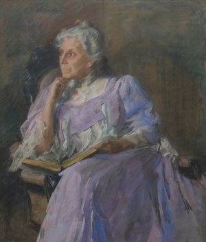 Mrs. Humphrey Henry Howland Crapo Smith by Letta Crapo Smith Oil Painting