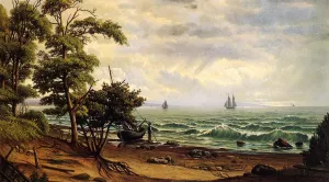 Clearing off the Coast of Maine painting by Levi Wells Prentice