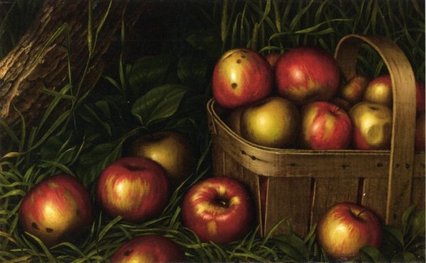 Main Product Photo of Harvest of Apples Painting by Levi Wells Prentice