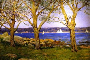 Three Brothers by Lewis Henry Meakin Oil Painting