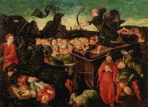 The Triumph of Death by Liberale Da Verona Oil Painting