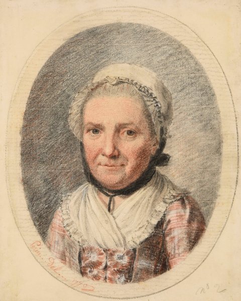 Madame Marguerite Perin  by Lie Louis Perin-Salbreux - Hand-Painted Oil Painting Reproduction