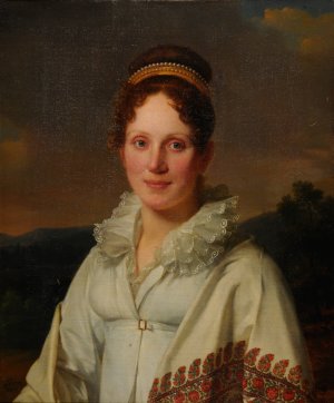 Madame Walbaum-Heidsieck by Lie Louis Perin-Salbreux Oil Painting