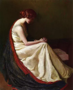 The Chrystal Gazer painting by Lilla Cabot Perry